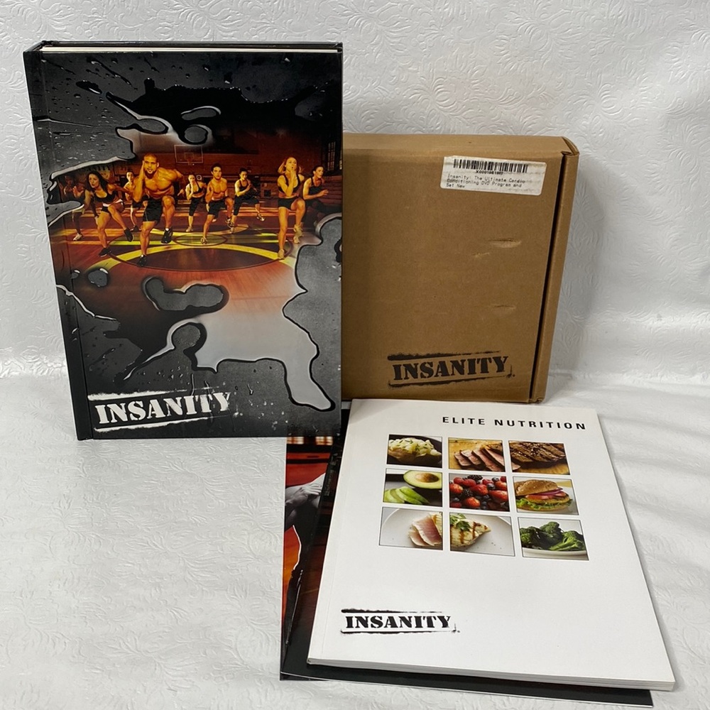 Beachbody Insanity Complete 10 Disc Workout DVD’s